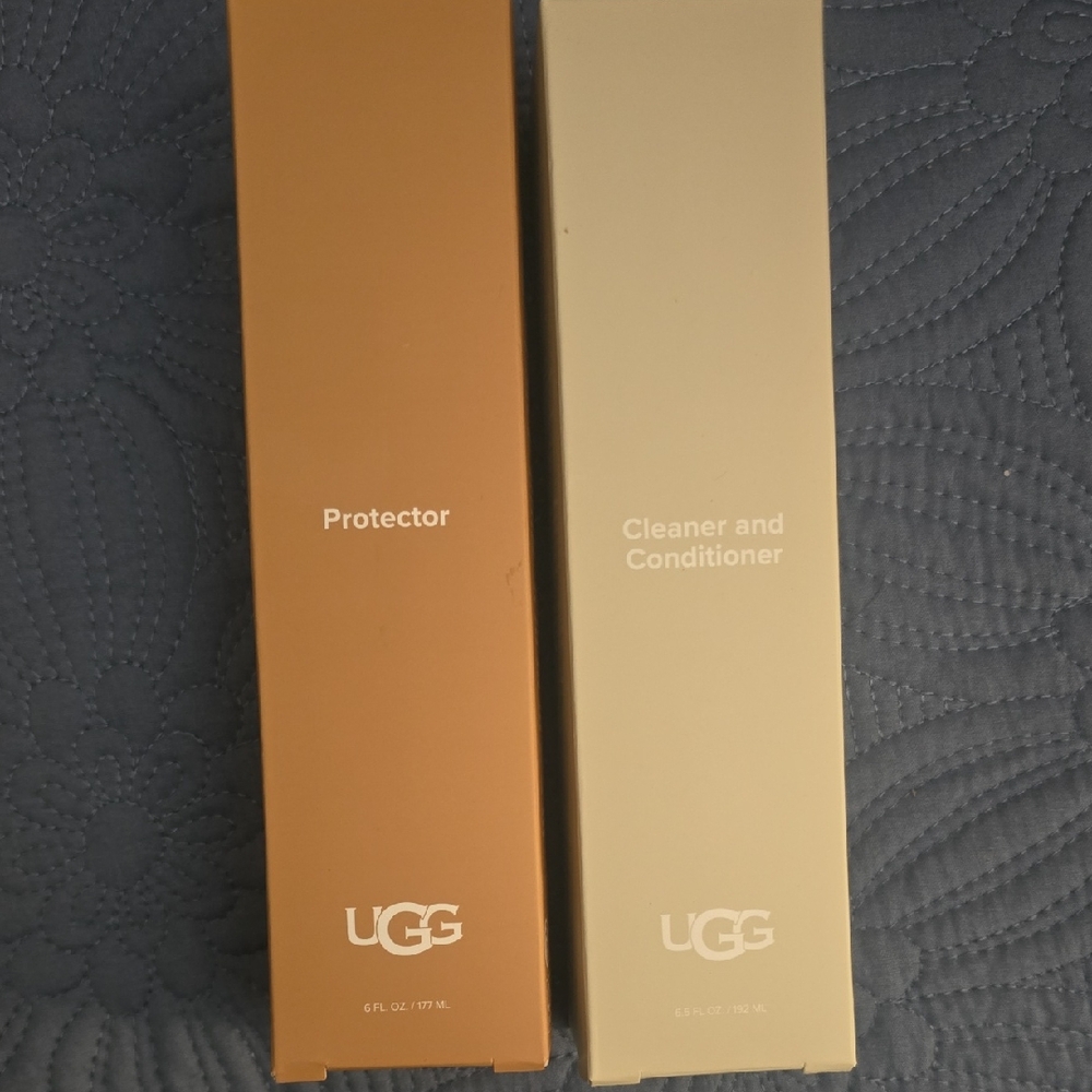 UGG Brown and Cream Protector and Cleaner Duo